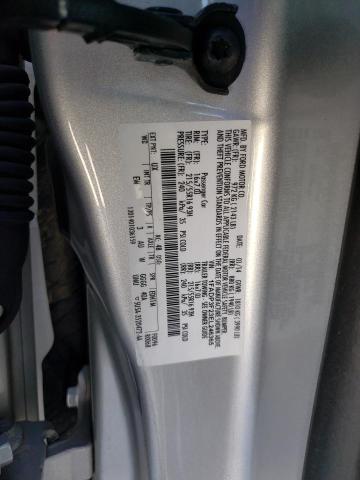 1FADP3F23EL246365 - 2014 FORD FOCUS SE SILVER photo 12