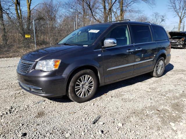 2C4RC1CG3ER274769 - 2014 CHRYSLER TOWN & COU TOURING L GRAY photo 1