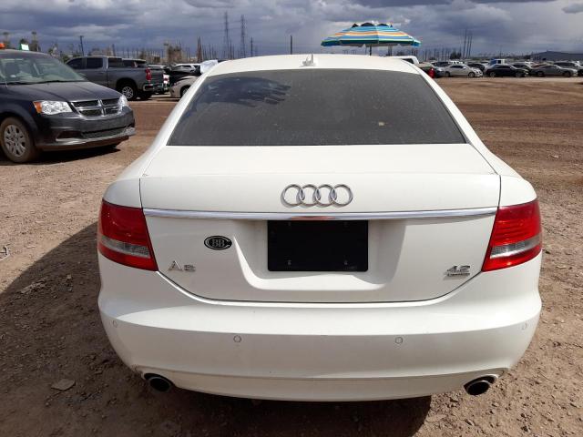 WAUEL74F96N103012 - 2006 AUDI A6 S-LINE 4.2 QUATTRO WHITE photo 6