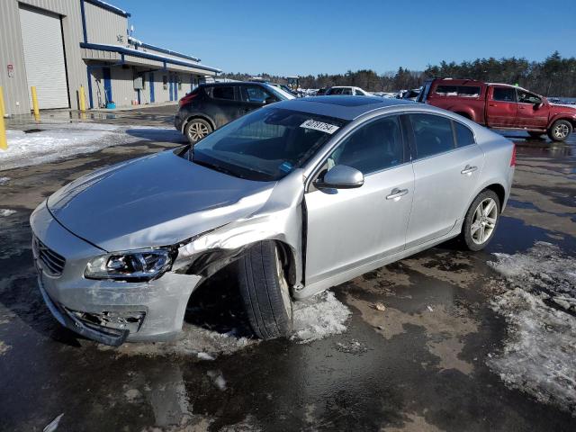 YV126MFB1F1314471 - 2015 VOLVO S60 PREMIER SILVER photo 1