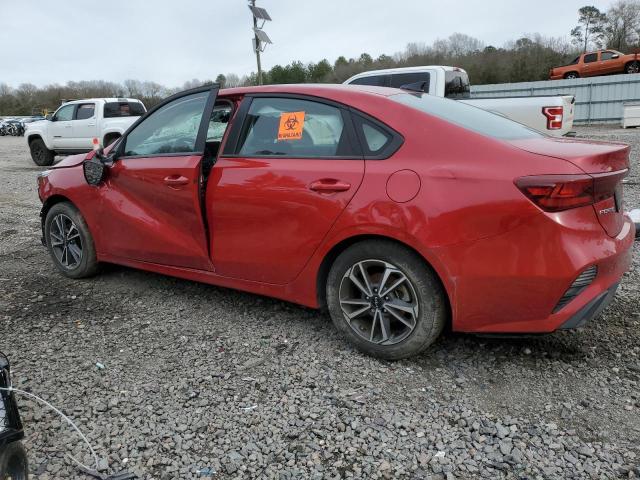 3KPF24AD4PE541888 - 2023 KIA FORTE LX RED photo 2