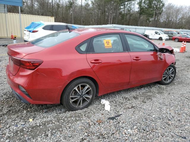 3KPF24AD4PE541888 - 2023 KIA FORTE LX RED photo 3