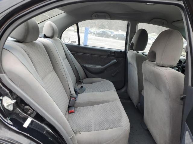 1HGES16365L025368 - 2005 HONDA CIVIC DX VP BLACK photo 10