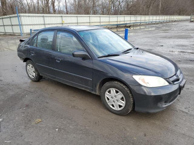 1HGES16365L025368 - 2005 HONDA CIVIC DX VP BLACK photo 4