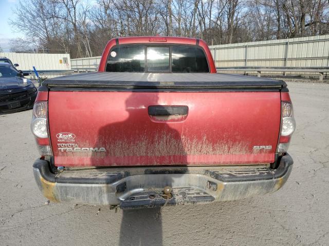 5TEUX4EN7AZ680666 - 2010 TOYOTA TACOMA ACCESS CAB 红色 照片 6