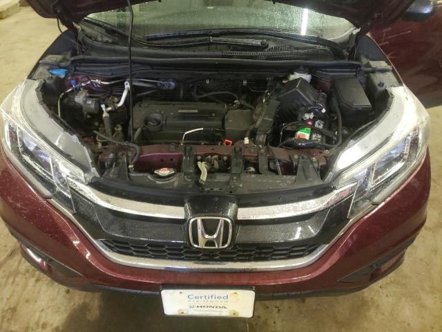 5J6RM4H4XGL058632 - 2016 HONDA CR-V SE BURGUNDY photo 12