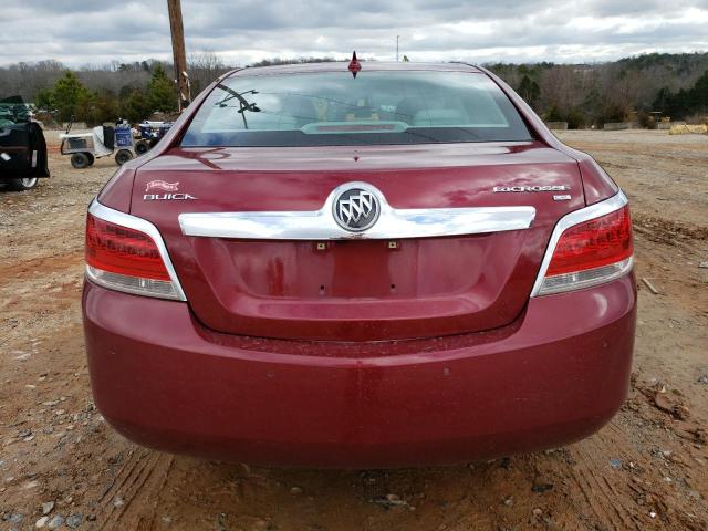 1G4GC5ED4BF196941 - 2011 BUICK LACROSSE CXL RED photo 6