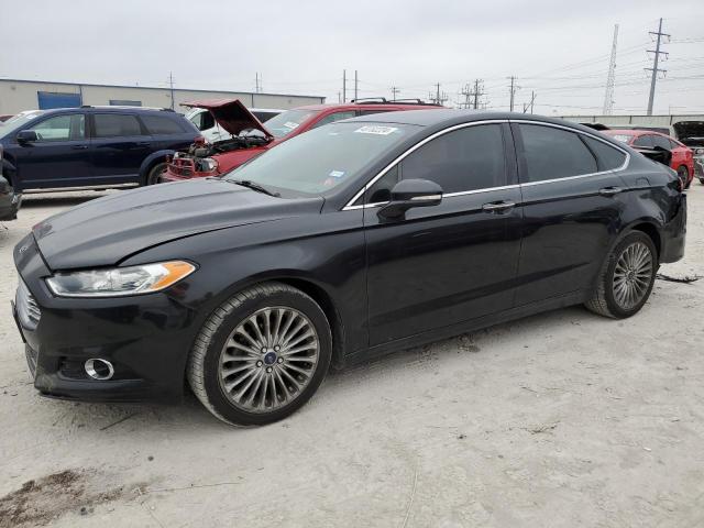 3FA6P0D94ER313788 - 2014 FORD FUSION TITANIUM BLACK photo 1