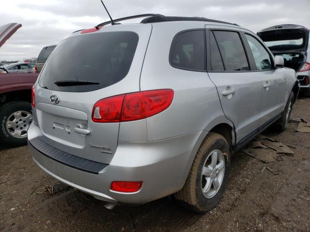 5NMSG73D08H173198 - 2008 HYUNDAI SANTA FE GLS SILVER photo 3