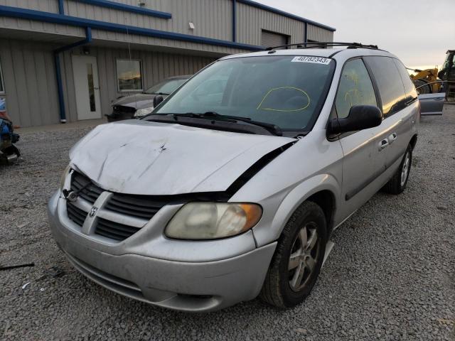 1D4GP45RX6B732354 - 2006 DODGE CARAVAN SXT SILVER photo 1