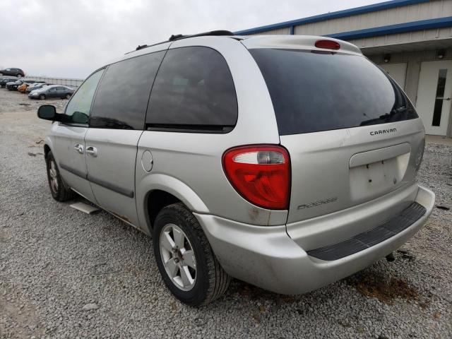 1D4GP45RX6B732354 - 2006 DODGE CARAVAN SXT SILVER photo 2