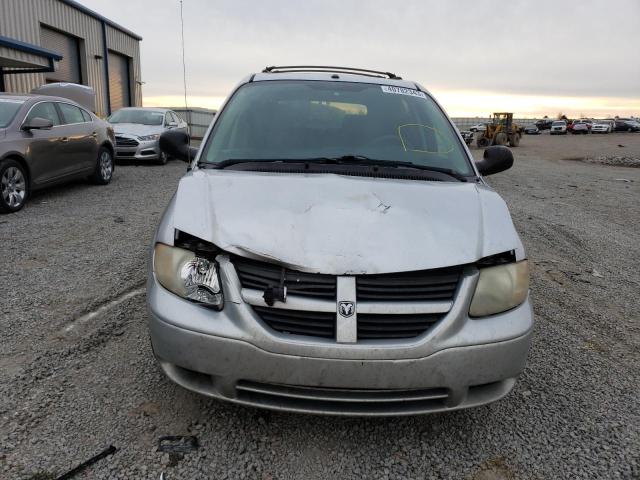 1D4GP45RX6B732354 - 2006 DODGE CARAVAN SXT SILVER photo 5