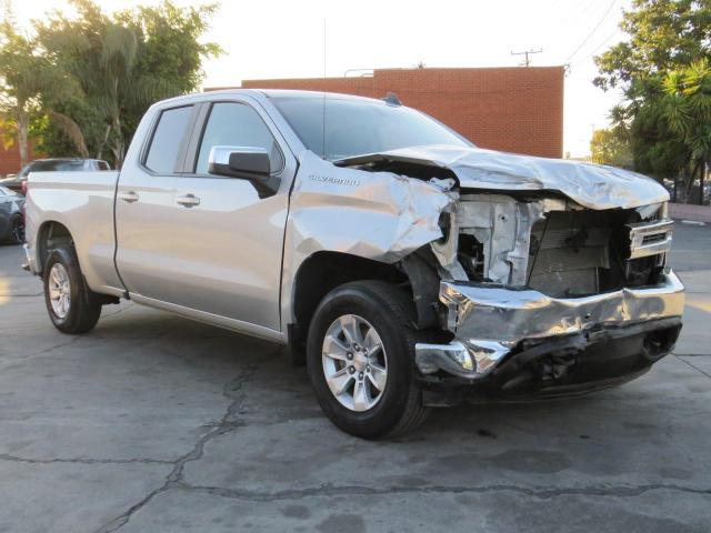 1GCRYDED2LZ163610 - 2020 CHEVROLET SILVERADO K1500 LT SILVER photo 1