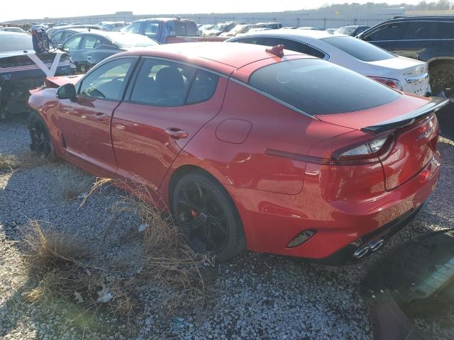 KNAE55LCXL6072526 - 2020 KIA STINGER GT2 RED photo 2