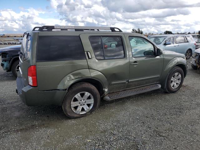 5N1AR18W15C724189 - 2005 NISSAN PATHFINDER LE 绿色 照片 3