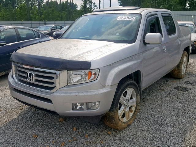 5FPYK1F59EB012606 - 2014 HONDA RIDGELINE RTL  photo 2