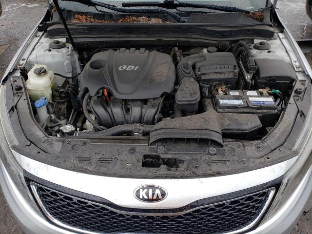 5XXGM4A75FG446013 - 2015 KIA OPTIMA LX SILVER photo 11