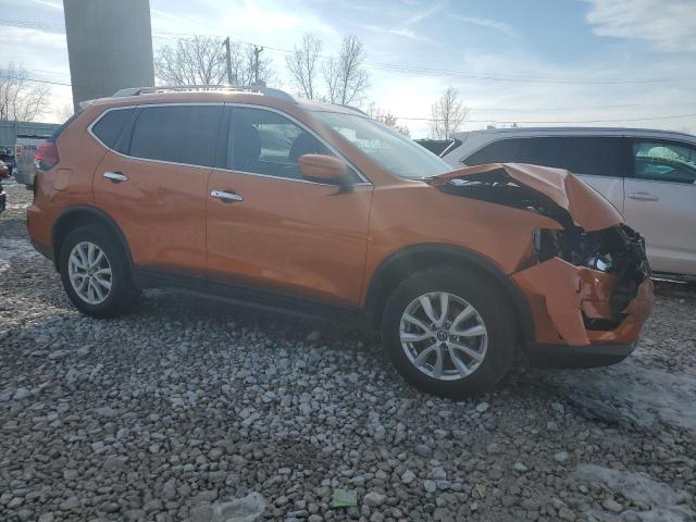 JN8AT2MV5KW372239 - 2019 NISSAN ROGUE S ORANGE photo 4