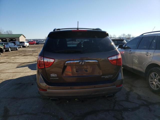 KM8NUDCC0AU133953 - 2010 HYUNDAI VERACRUZ GLS TAN photo 6