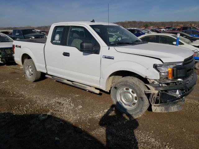 1FTEX1EP2LKE72867 - 2020 FORD F150 SUPER CAB WHITE photo 4