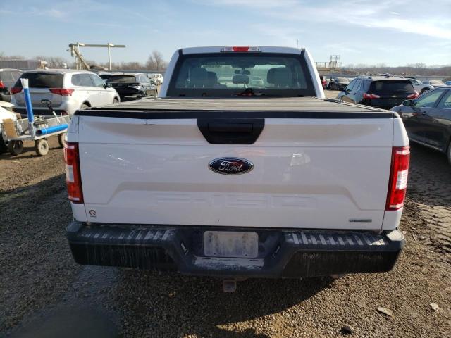 1FTEX1EP2LKE72867 - 2020 FORD F150 SUPER CAB WHITE photo 6