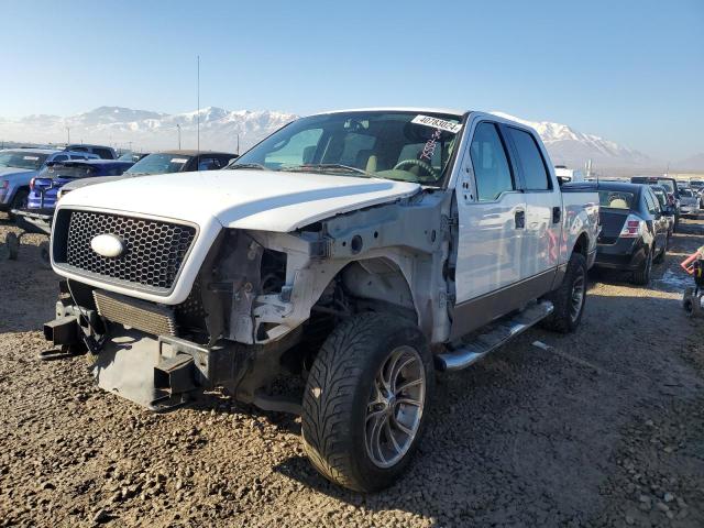 1FTPW14536KB42039 - 2006 FORD F150 SUPERCREW WHITE photo 1