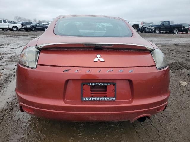 4A3AK24F49E017776 - 2009 MITSUBISHI ECLIPSE GS ORANGE photo 6