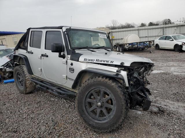 1J4BA5H15BL521842 - 2011 JEEP WRANGLER U SAHARA SILVER photo 4