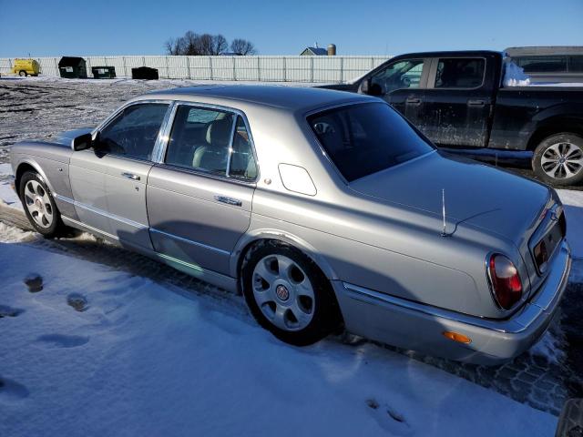 SCBLC31E8YCX04525 - 2000 BENTLEY ARNAGE SILVER photo 2