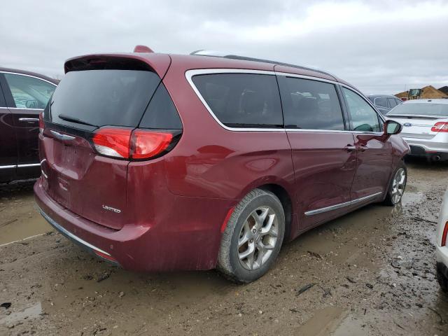 2C4RC1GG8JR251833 - 2018 CHRYSLER PACIFICA LIMITED BURGUNDY photo 3