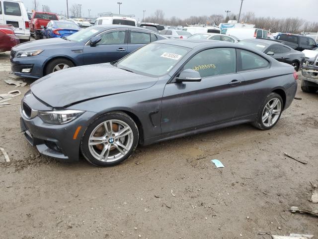 WBA4W5C55KAE49448 - 2019 BMW 430XI GRAY photo 1