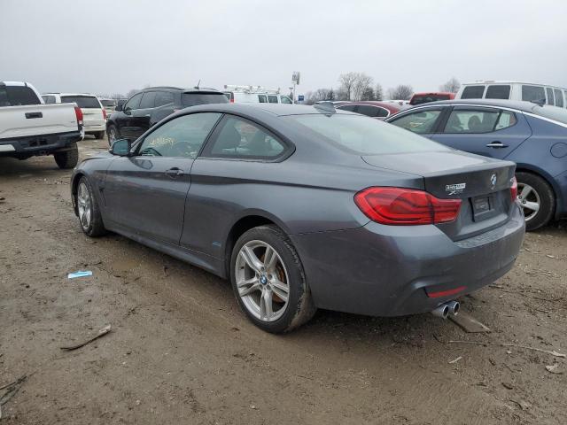 WBA4W5C55KAE49448 - 2019 BMW 430XI GRAY photo 2