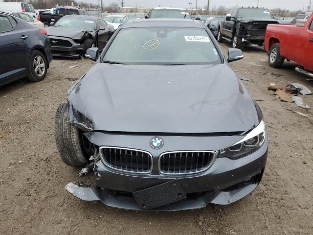 WBA4W5C55KAE49448 - 2019 BMW 430XI GRAY photo 5