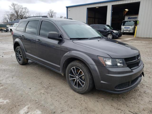 3C4PDCAB9JT384725 - 2018 DODGE JOURNEY SE GRAY photo 4