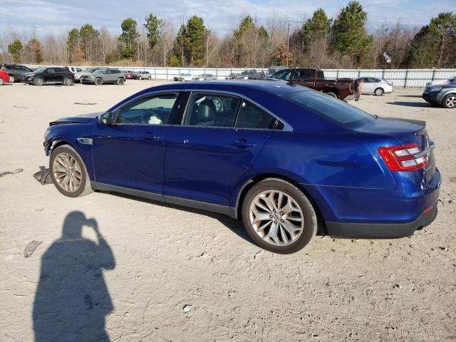 1FAHP2F88DG202465 - 2013 FORD TAURUS LIMITED BLUE photo 2