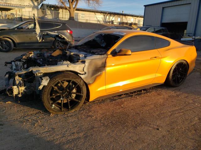 1FA6P8CF1N5118465 - 2022 FORD MUSTANG GT YELLOW photo 1