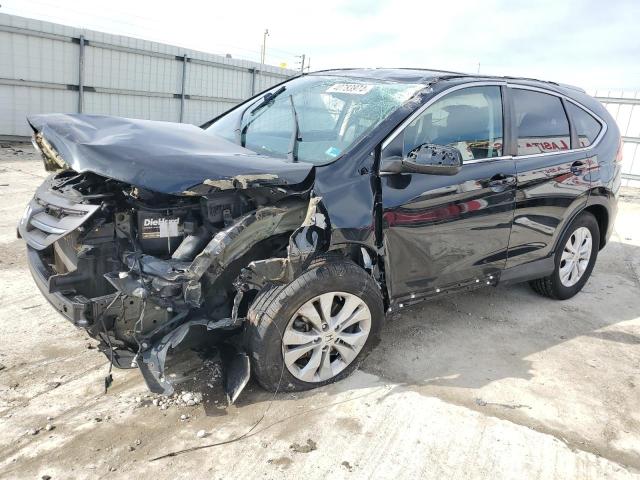 2HKRM4H7XDH604877 - 2013 HONDA CR-V EXL BLACK photo 1