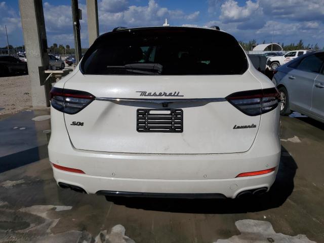 ZN661YUA5MX377539 - 2021 MASERATI LEVANTE S WHITE photo 6