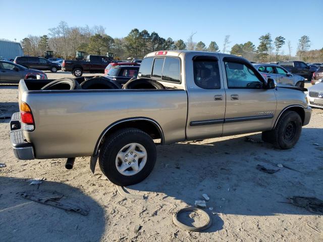 5TBRT34174S451912 - 2004 TOYOTA TUNDRA ACCESS CAB SR5 GOLD photo 3