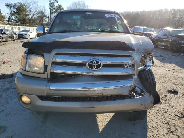5TBRT34174S451912 - 2004 TOYOTA TUNDRA ACCESS CAB SR5 GOLD photo 5