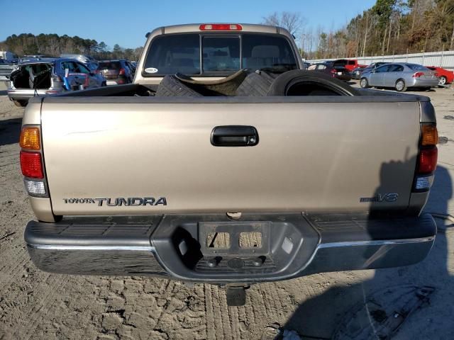 5TBRT34174S451912 - 2004 TOYOTA TUNDRA ACCESS CAB SR5 GOLD photo 6