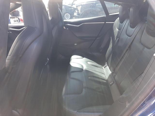 5YJSA1E22GF144201 - 2016 TESLA MODEL S Կապույտ լուսանկար 10