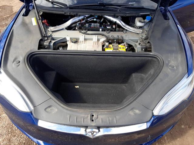 5YJSA1E22GF144201 - 2016 TESLA MODEL S Կապույտ լուսանկար 11