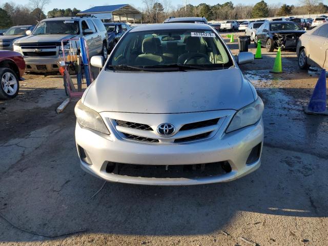 2T1BU4EE0CC782898 - 2012 TOYOTA COROLLA BASE SILVER photo 5