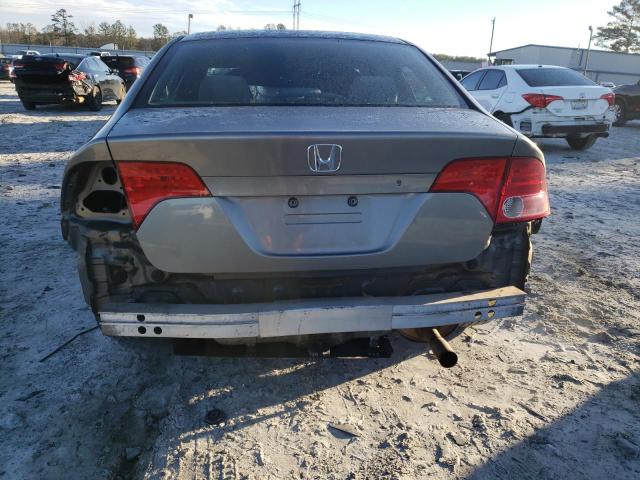 1HGFA16517L084338 - 2007 HONDA CIVIC LX GRAY photo 6