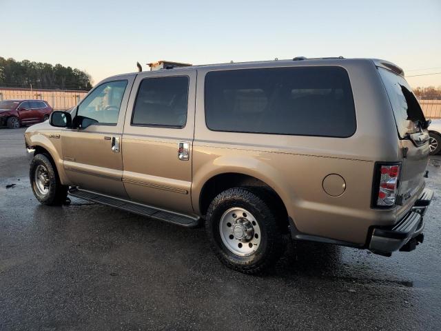 1FMNU40S5YEE14954 - 2000 FORD EXCURSION XLT TAN photo 2