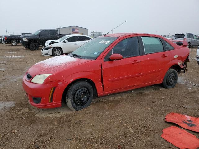 1FAHP38Z76W243951 - 2006 FORD FOCUS ZX4 ST RED photo 1