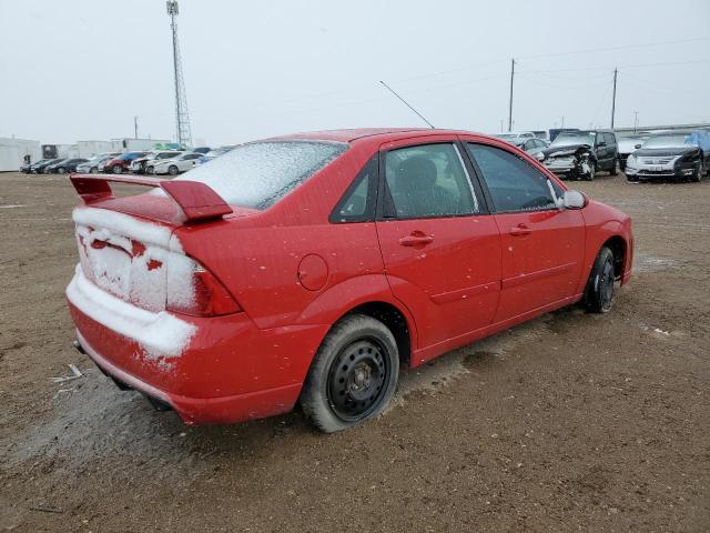 1FAHP38Z76W243951 - 2006 FORD FOCUS ZX4 ST RED photo 3