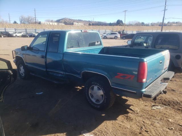 2GTEK19R8V1504279 - 1997 GMC SIERRA K1500 TEAL photo 2