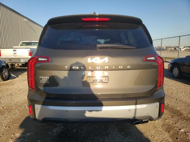 5XYP64GC9RG476016 - 2024 KIA TELLURIDE S BROWN photo 6